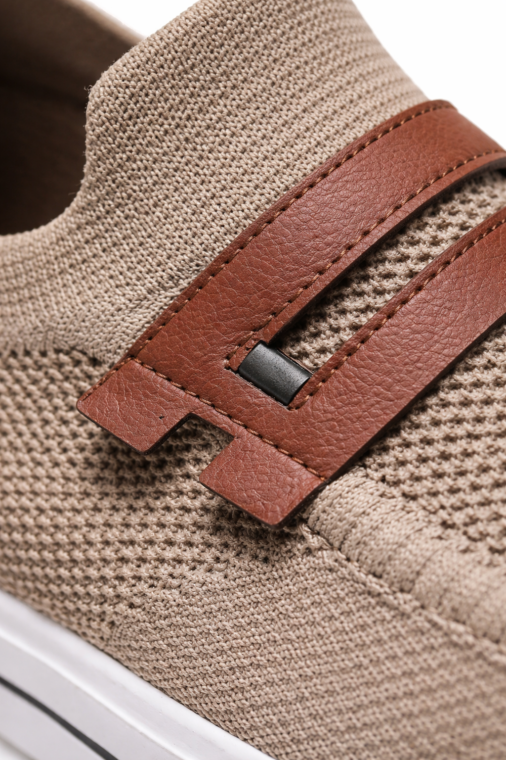 KnitFlex Strap Slip-On Sneakers