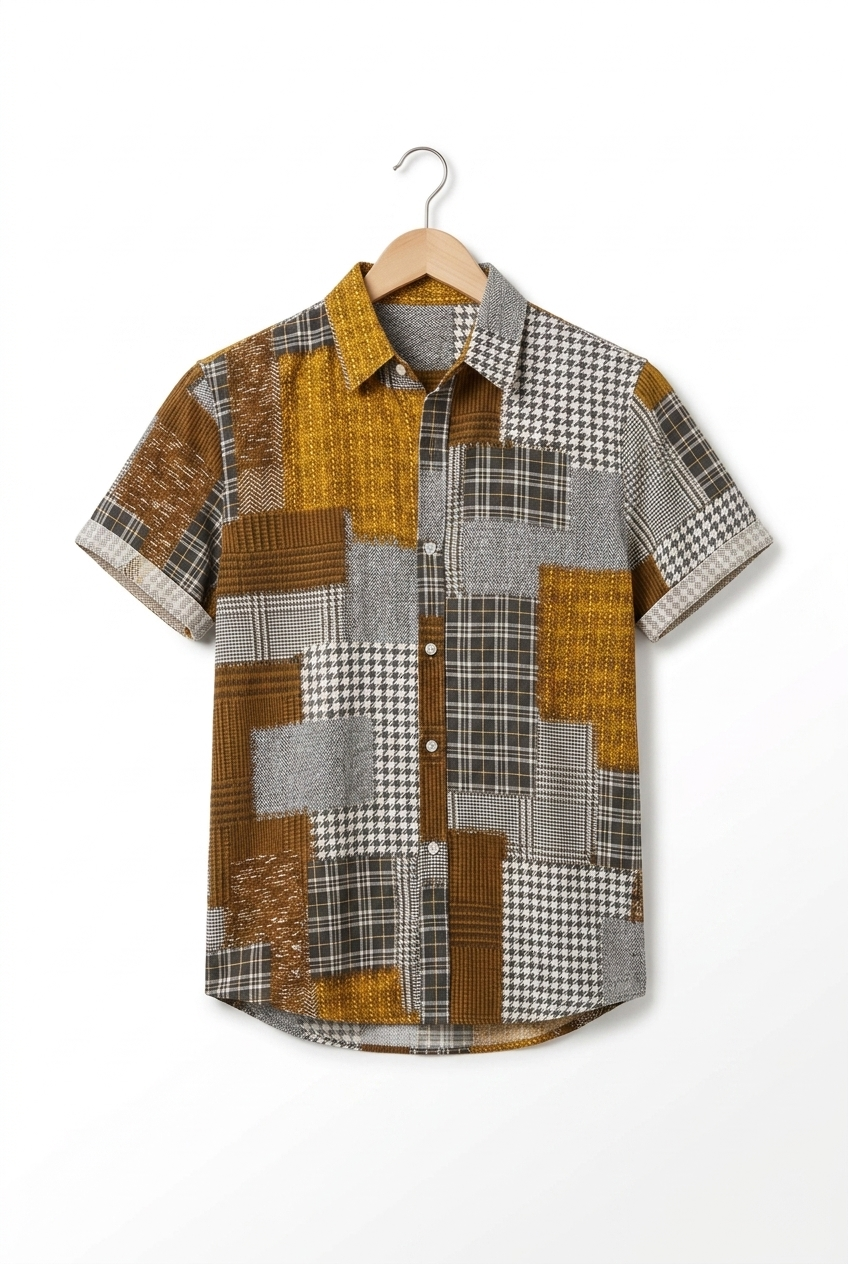 Kingsford Patchwork Camp Shirt