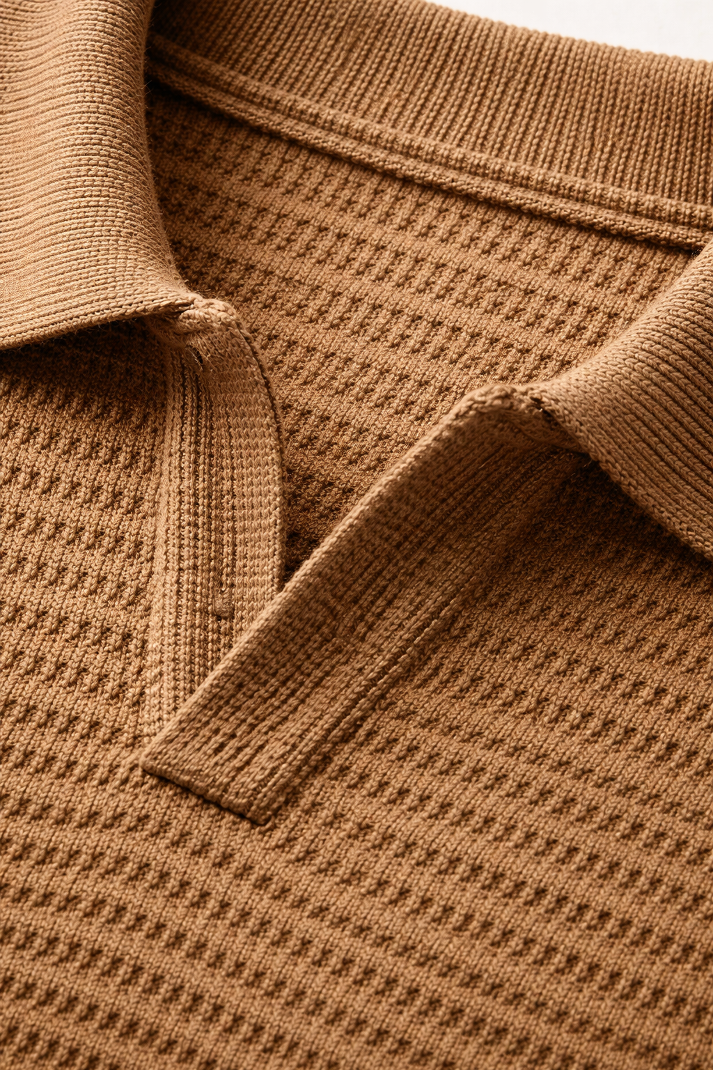 Sandbar Open-Weave Knit Polo
