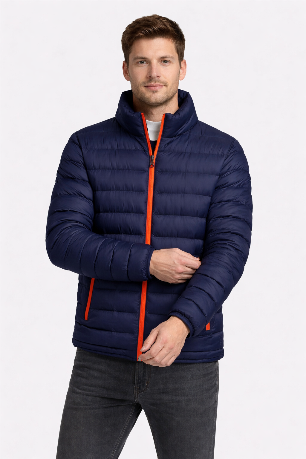 Chaqueta contraste cremallera Northshore