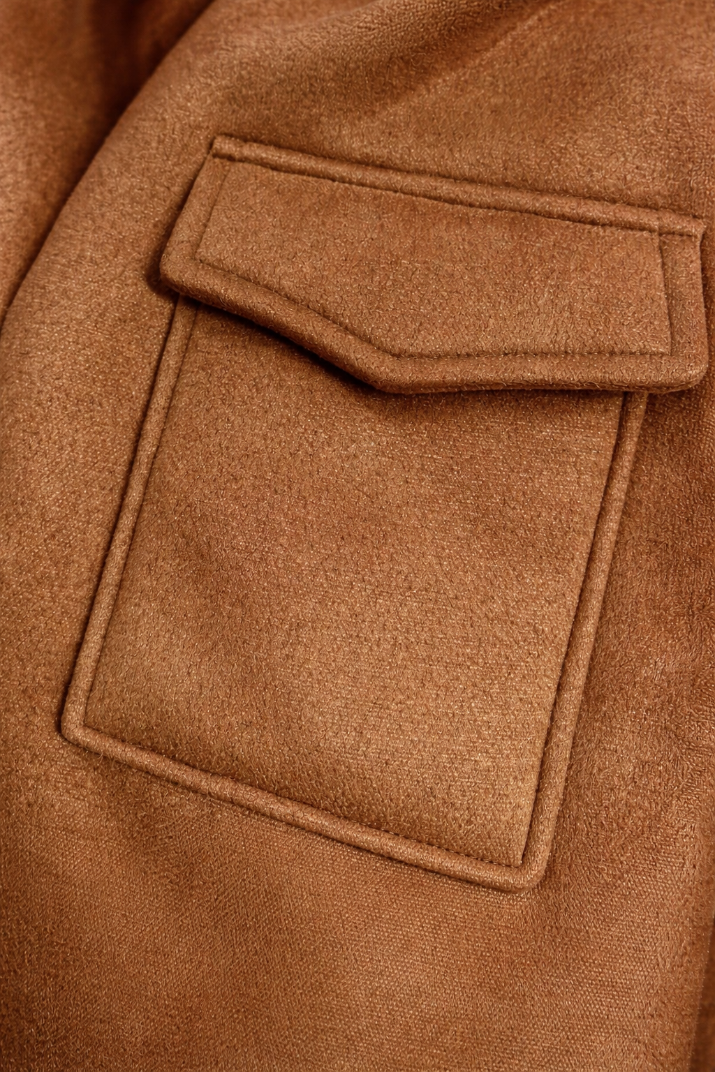 Men’s Aviator Style Jacket with Lined Collar for Cold Weather