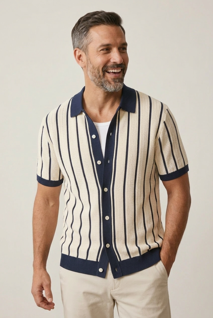 The Whitmore Stripe Polo