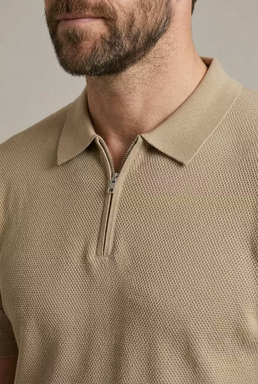 Rowan Zip Polo