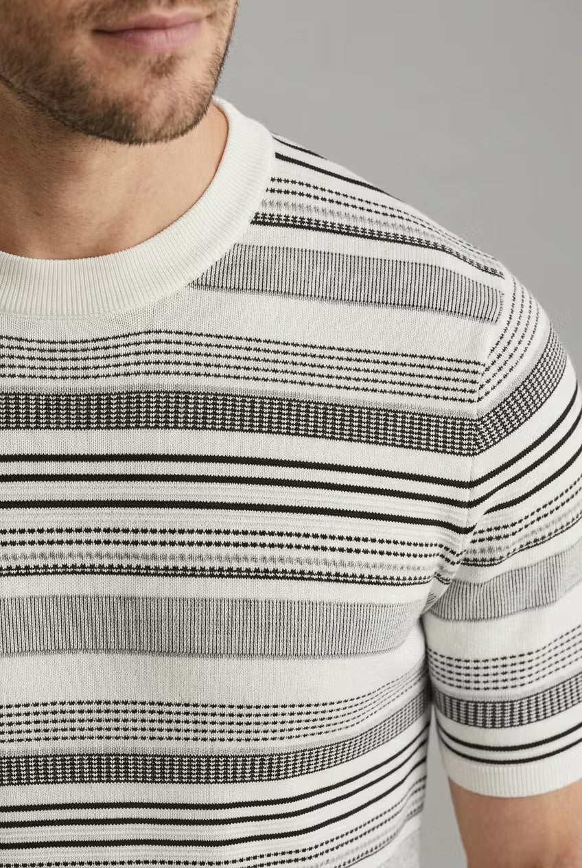Westbrook Textured Stripe Tee