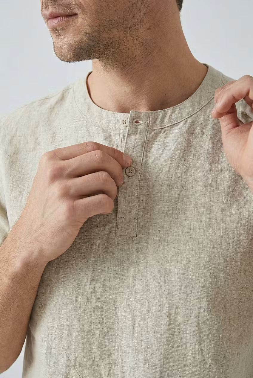 Casual Summer Henley