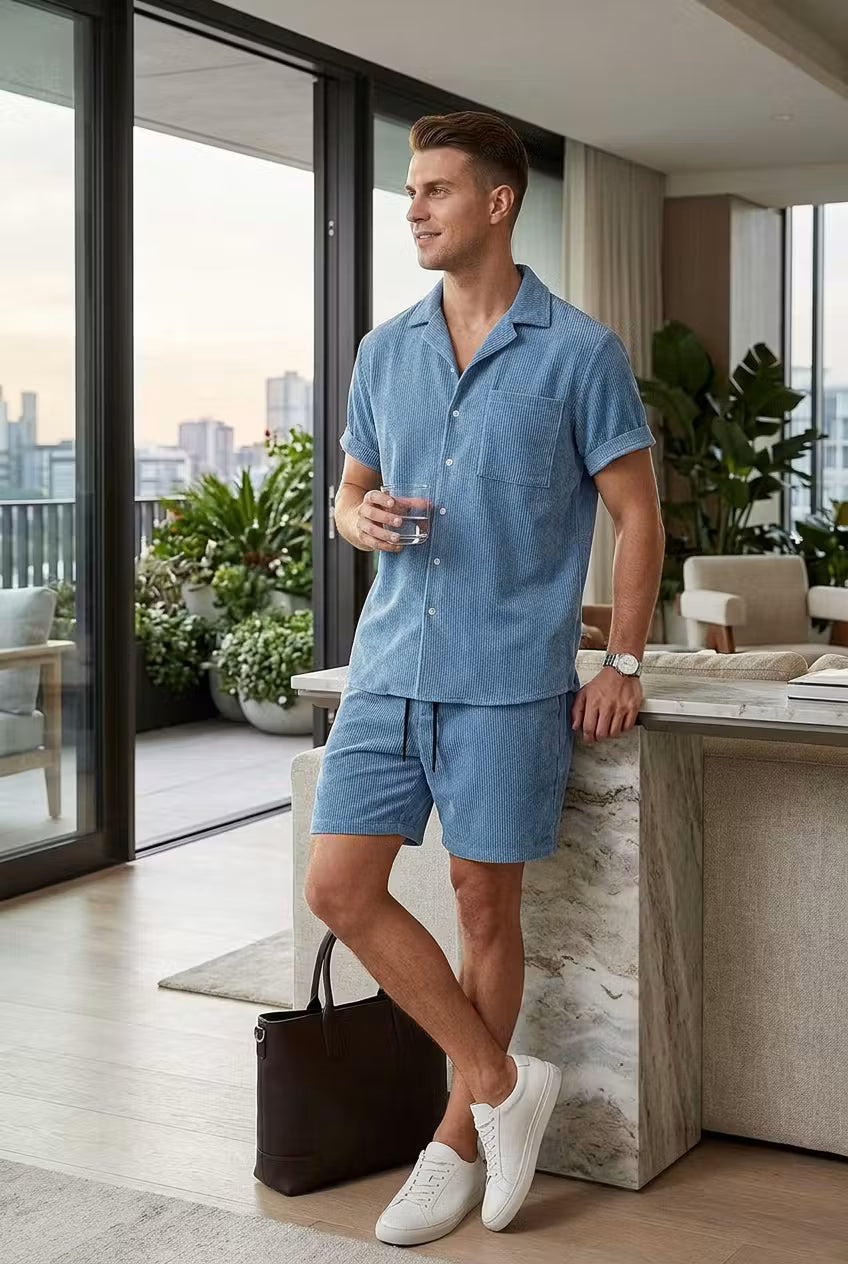 Coastline Corduroy Lounge Set
