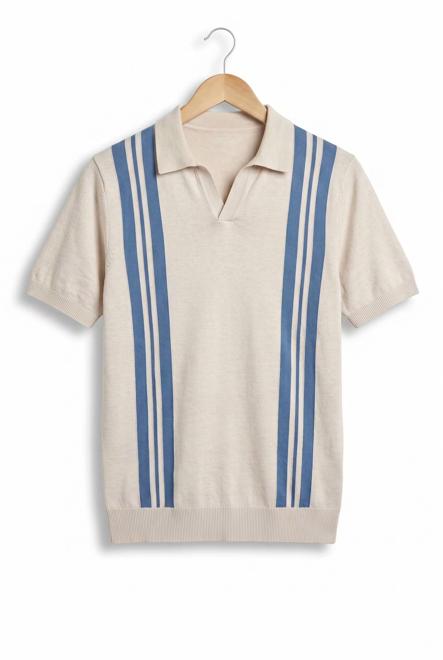 Ainsley Stripe Knit Polo