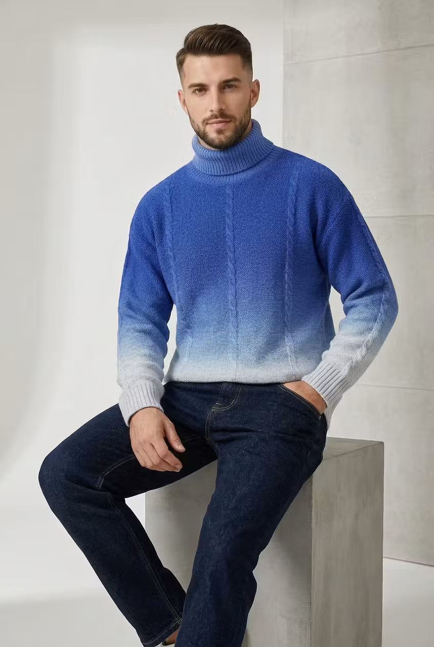 Embercrest Gradient Turtleneck