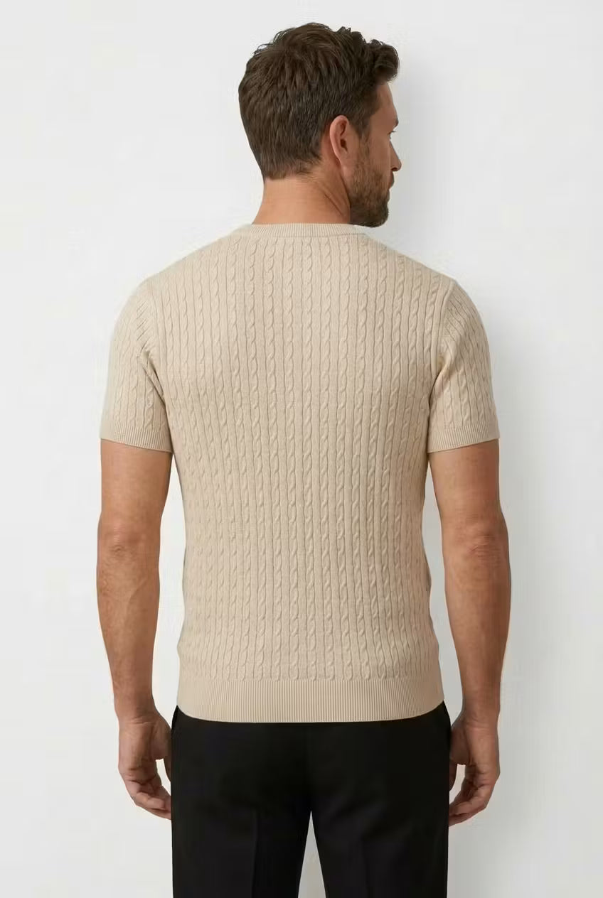 Camiseta punto cable Riviera