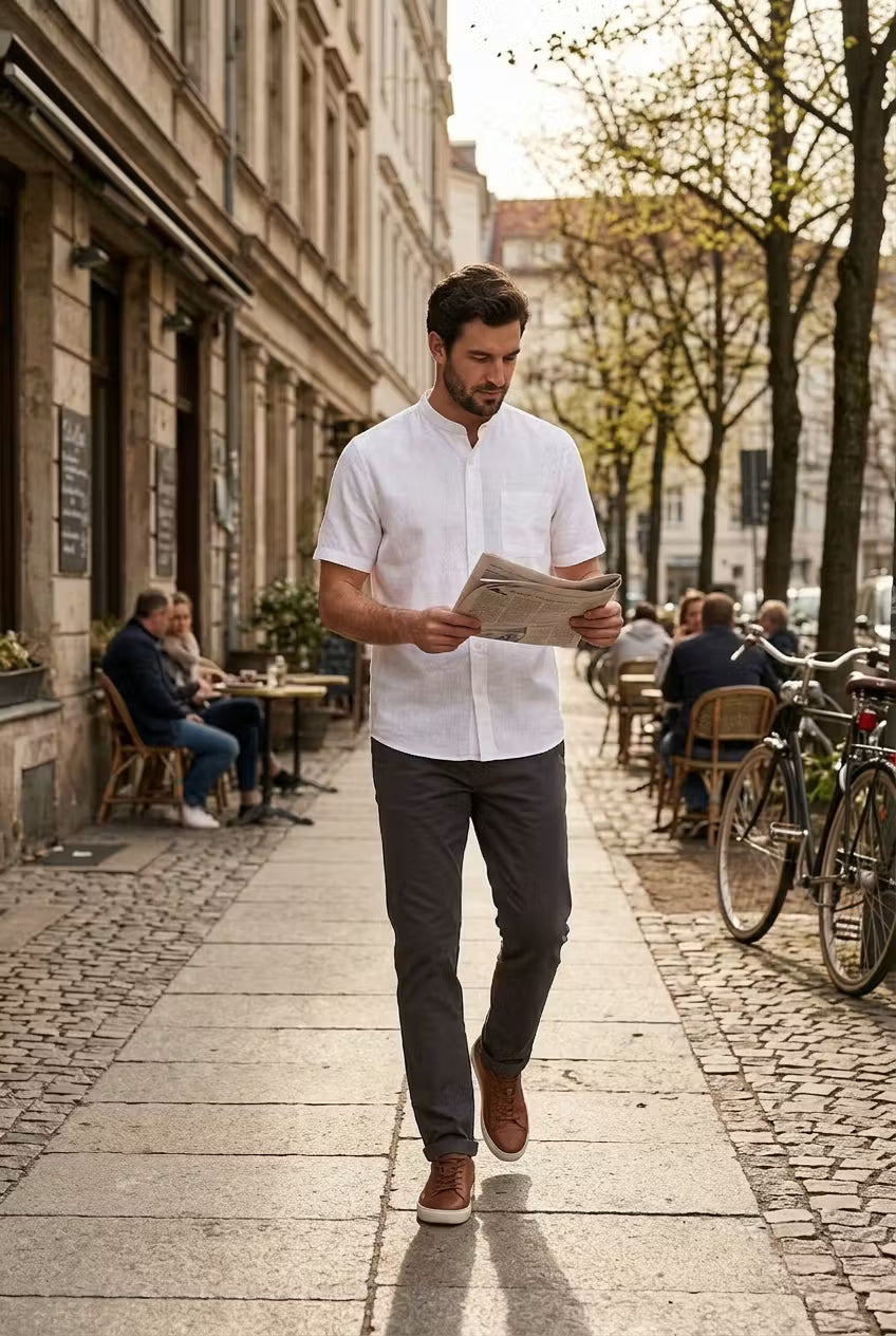 Bayfield Stand Collar Shirt
