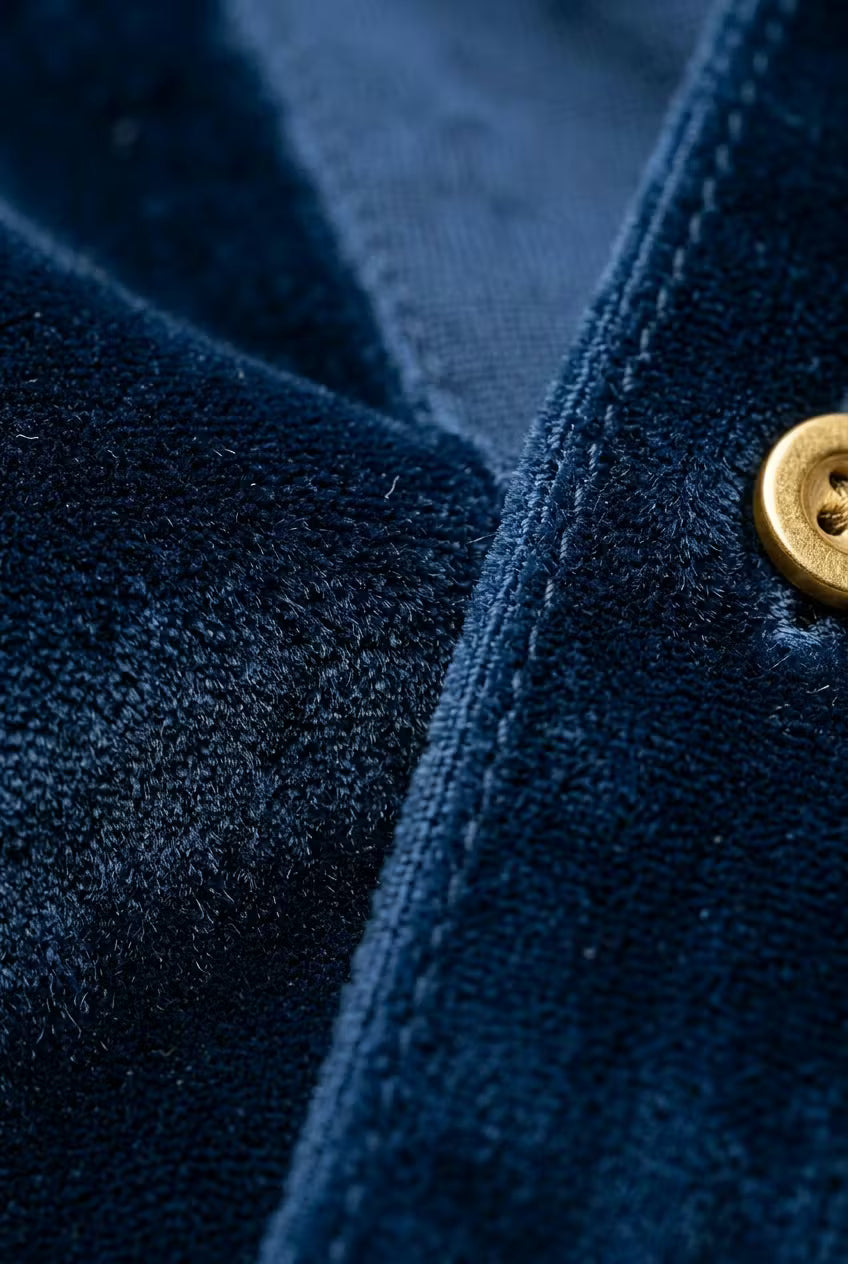 Velvet Button Shirt