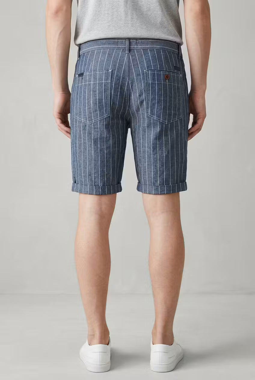 Harborstripe Tailored Shorts