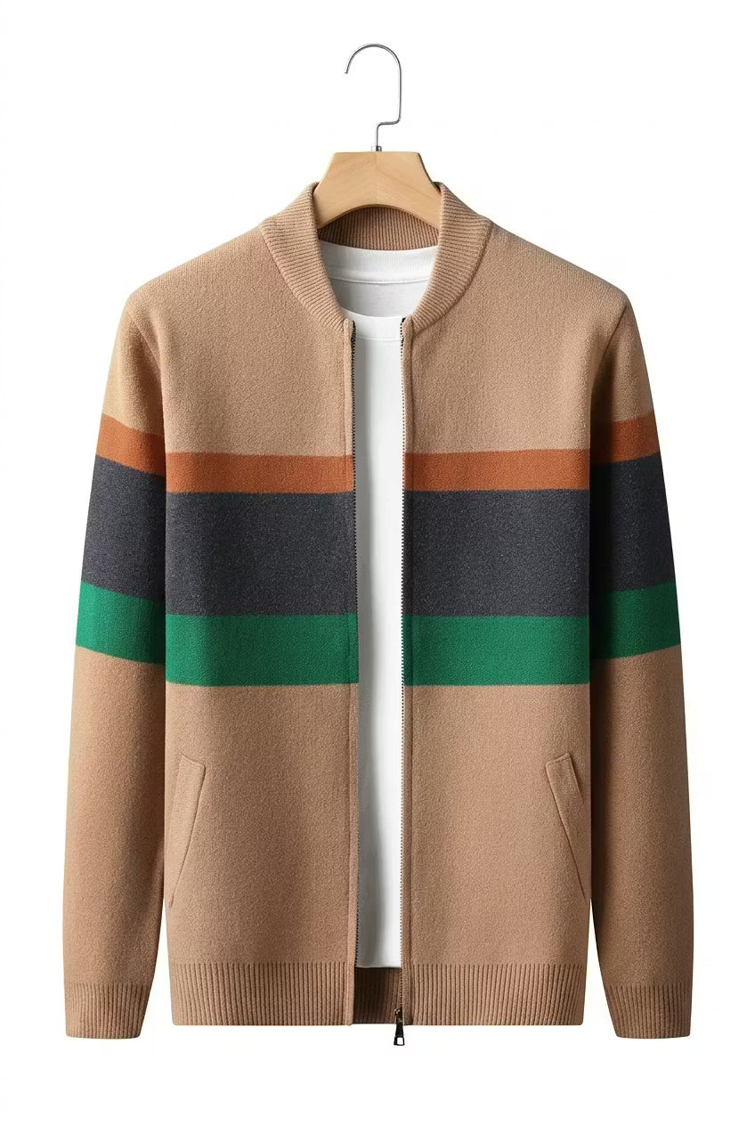Canyon Stripe Knit Jacket