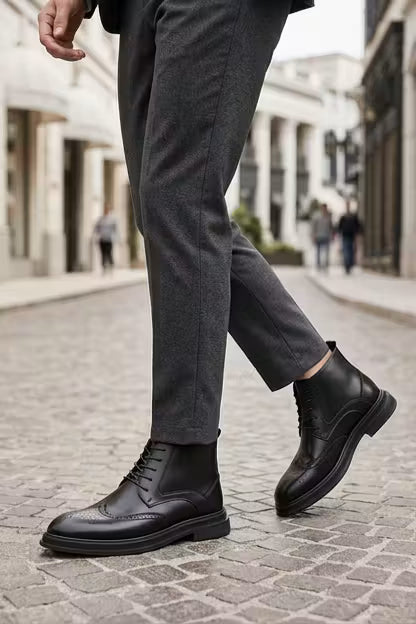 Kingswell Brogue Chukka Boots