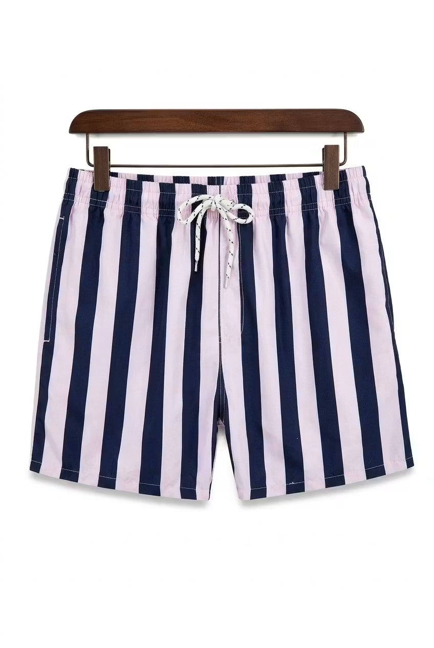 Seaside Stripe Swim Shorts
