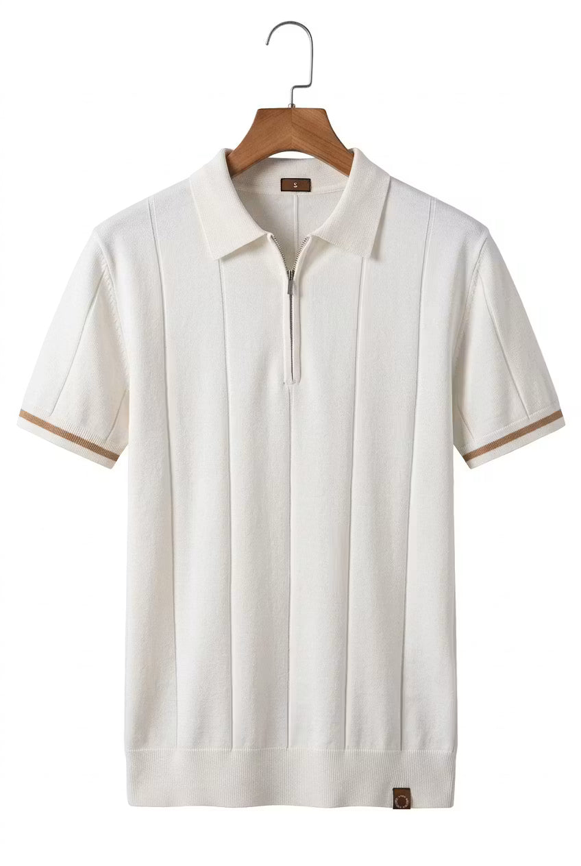 Kingsford Zip Knit Polo