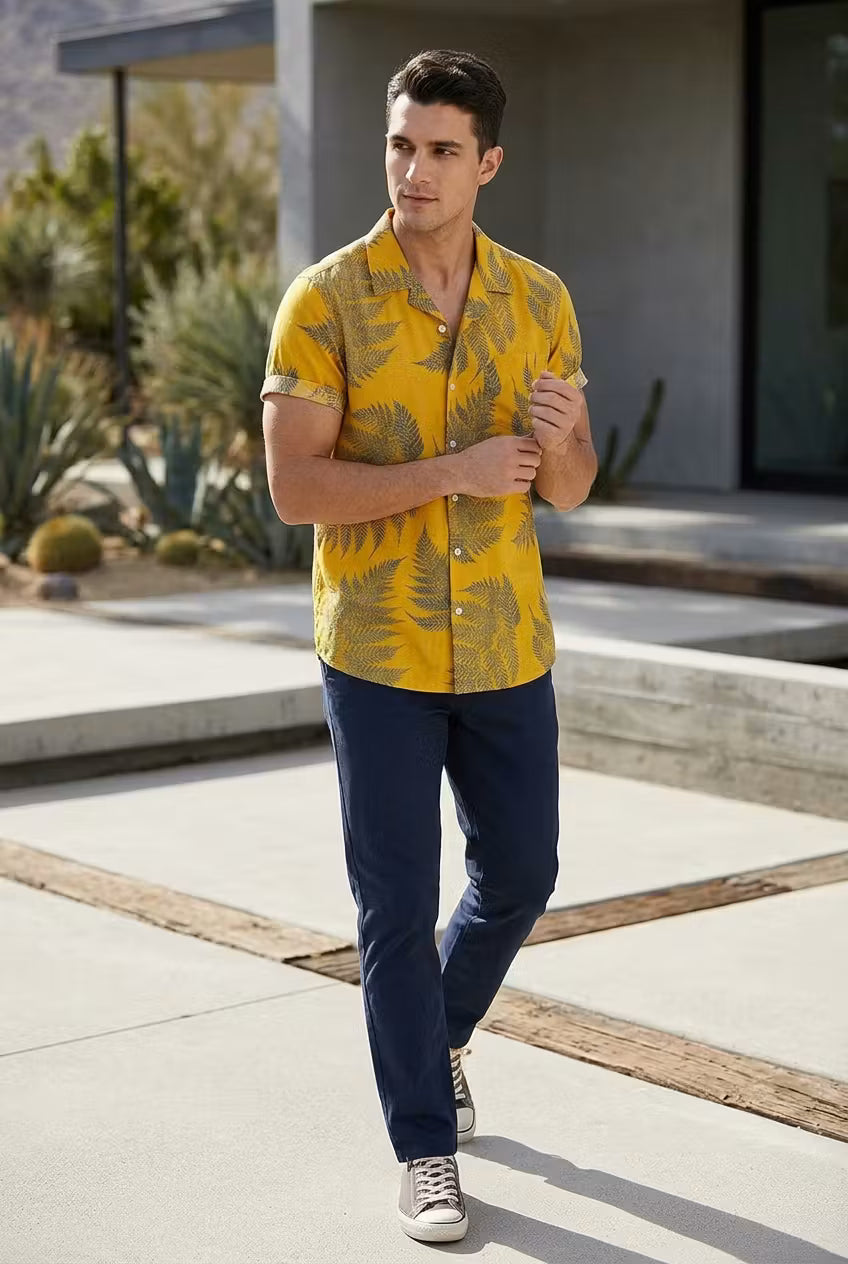 Suncrest Fern Print Shirt