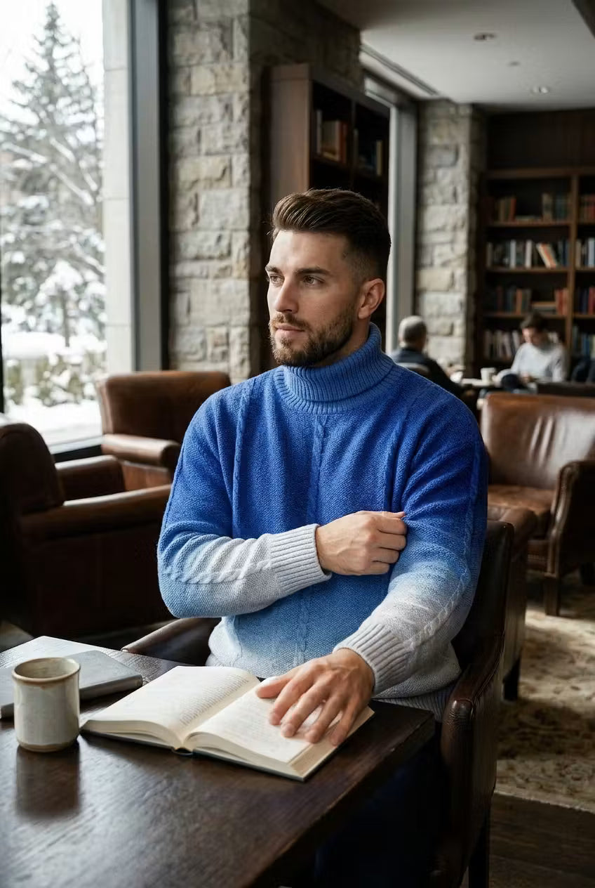 Embercrest Gradient Turtleneck