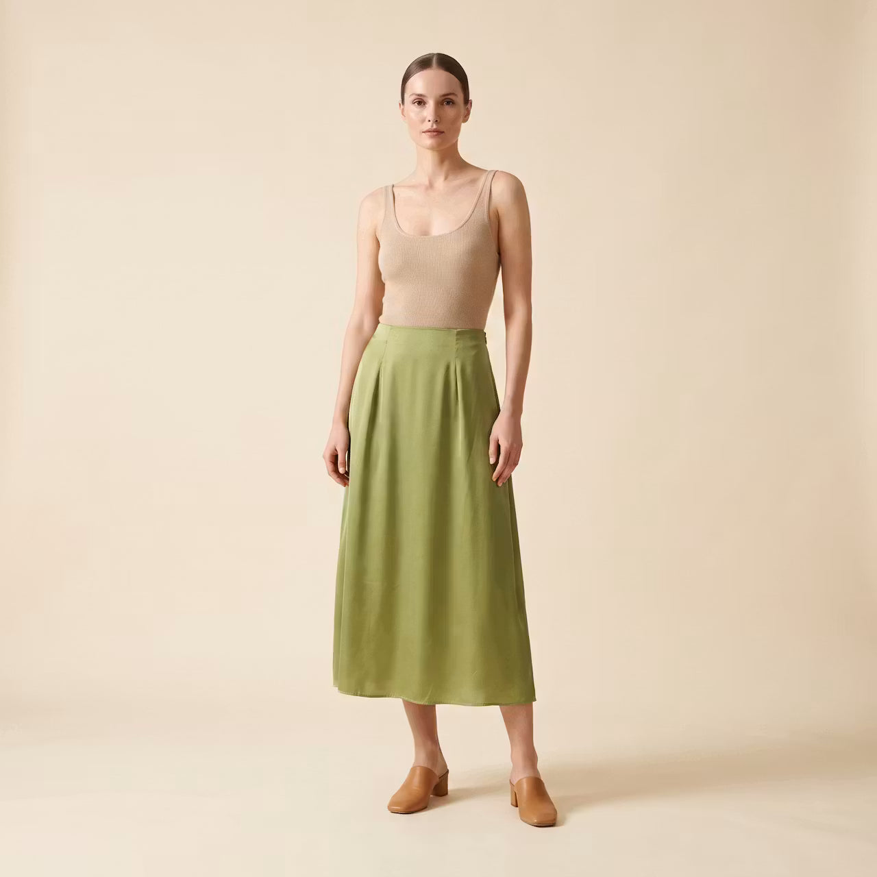 Sienna Satijnen Maxirok