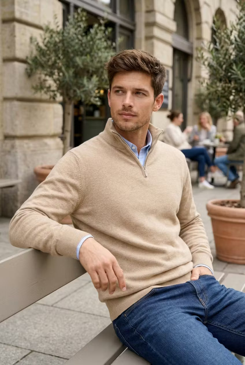 Cedar Point Quarter Zip Knit