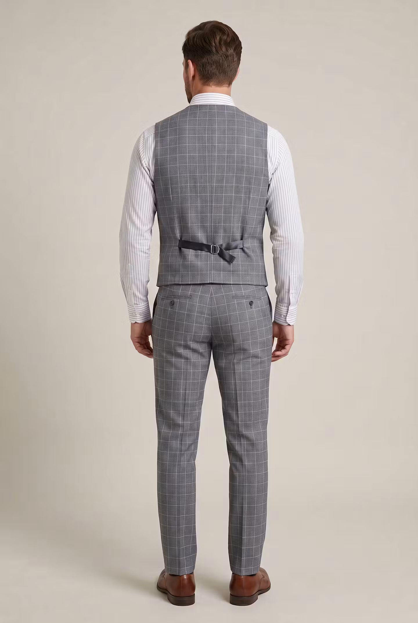 Windsor Check Vest Set