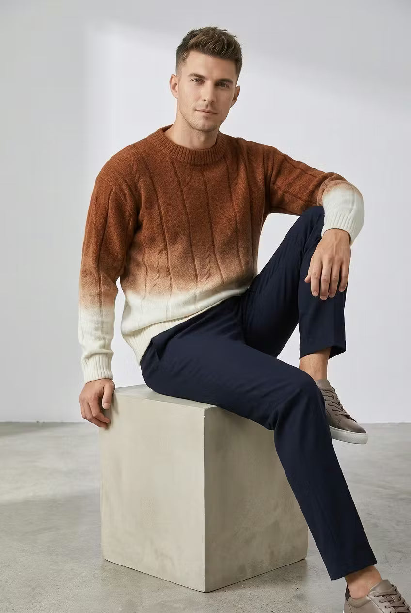 Cedar Fade Knit Sweater