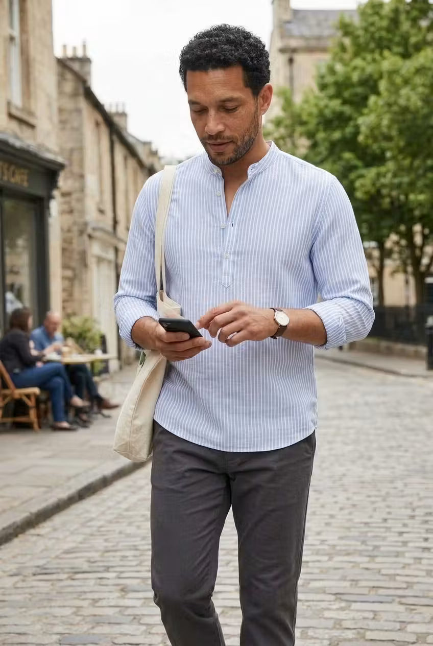 Harbour Stripe Blend Shirt
