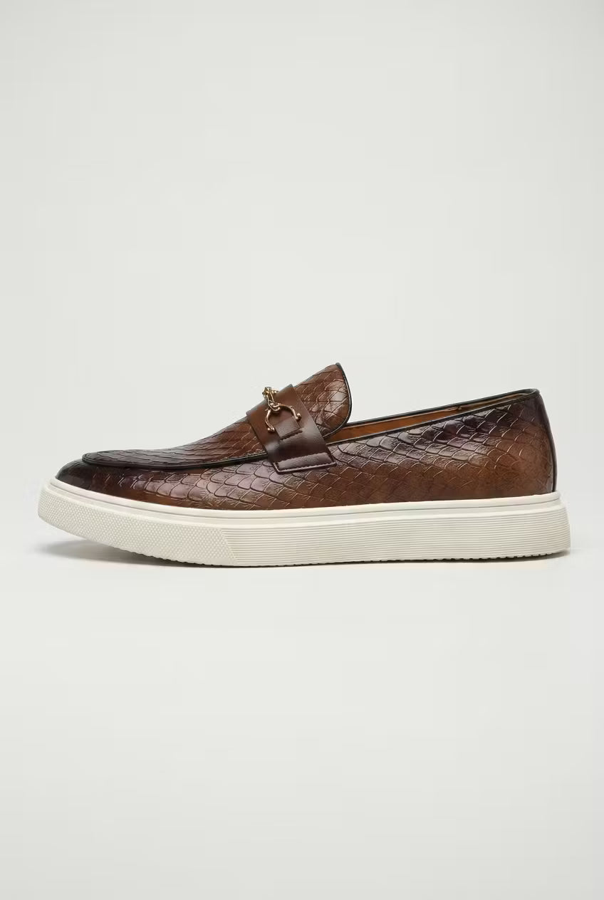 Monroe Textured Loafers