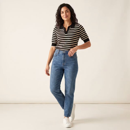 Lotte Gestreepte Polotop