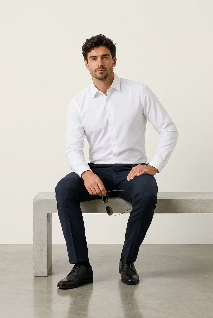 Monterey Mulberry Business Shirt