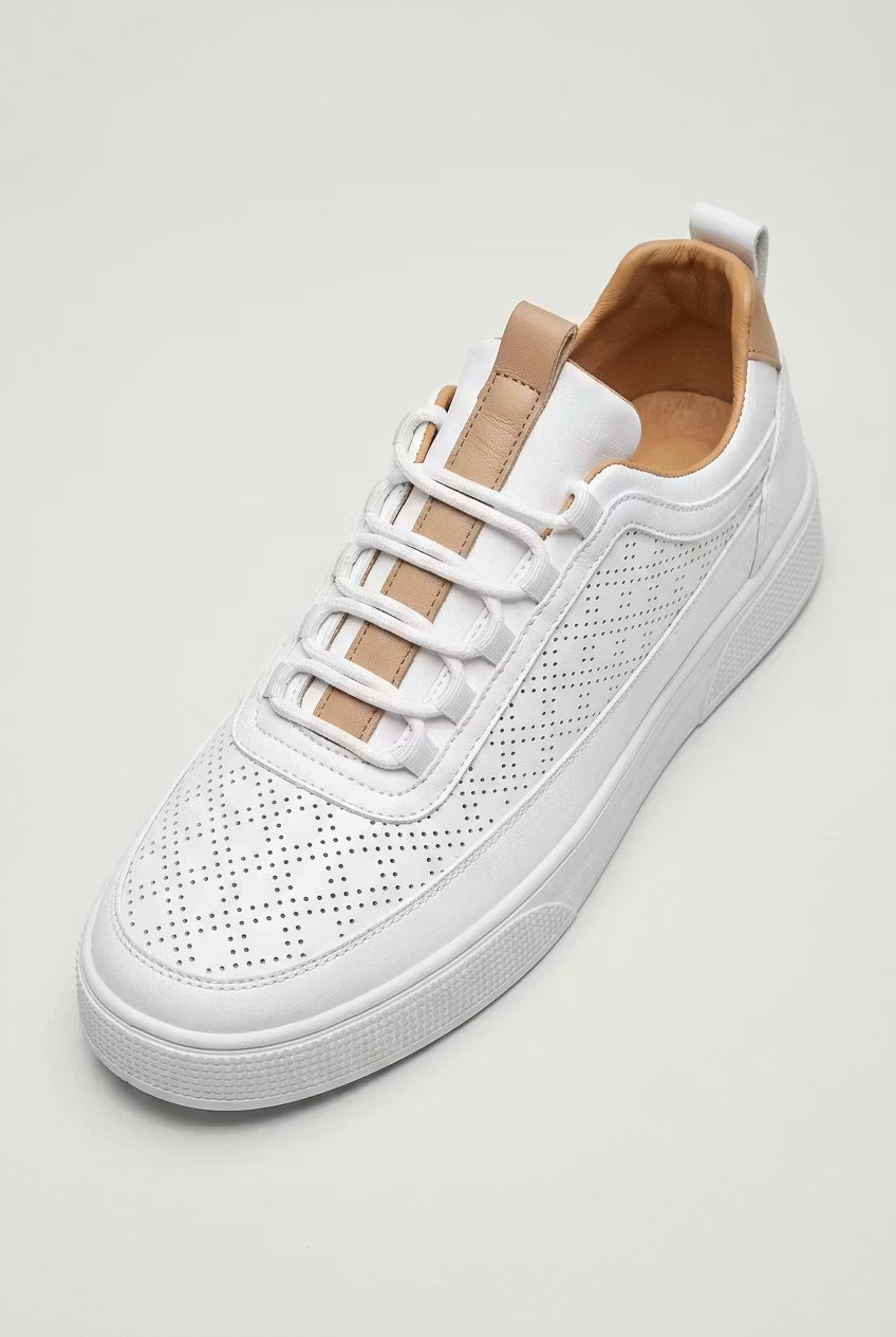 Harbour Court Perforated Sneakers