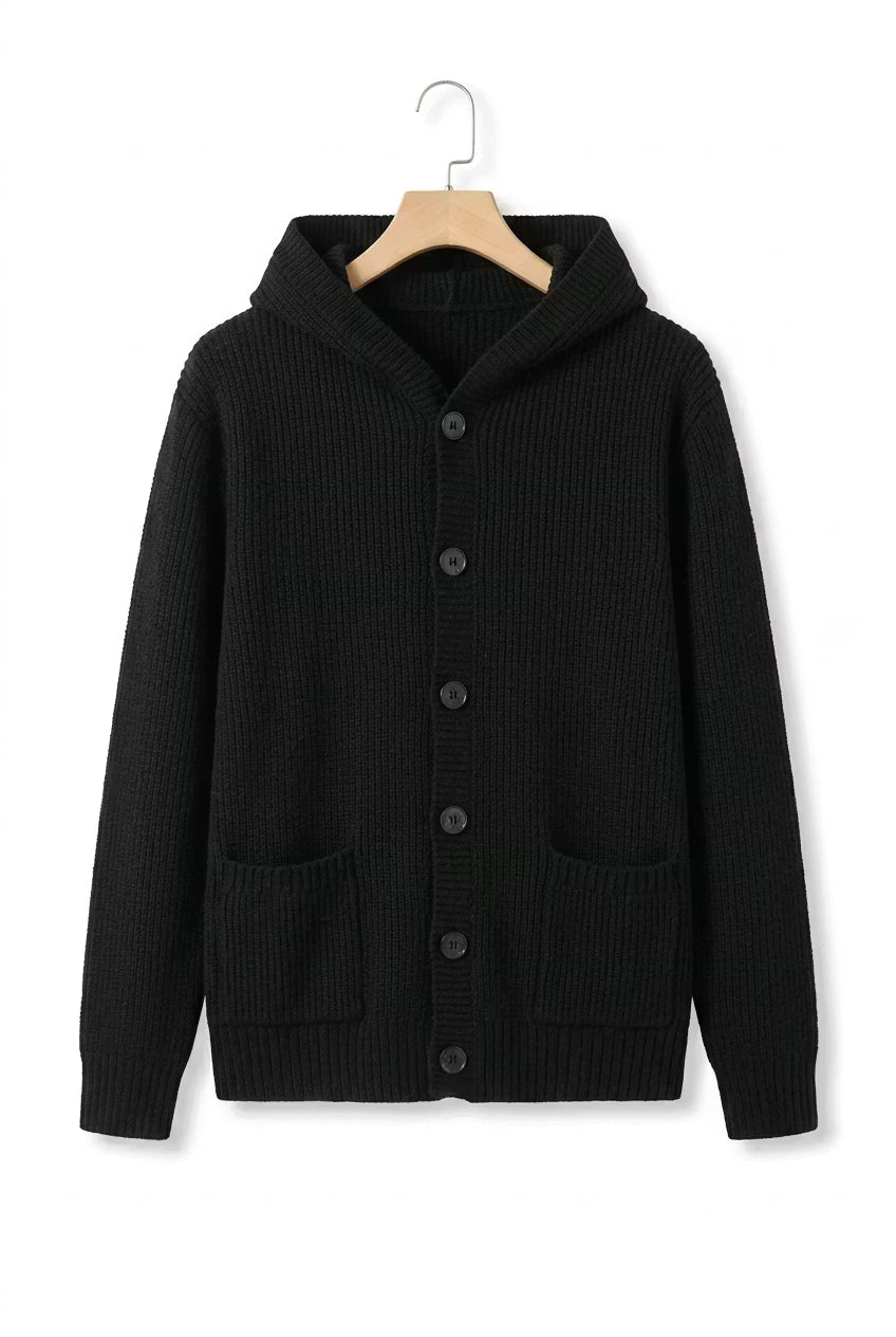 Coast Knit Hoodie Cardigan