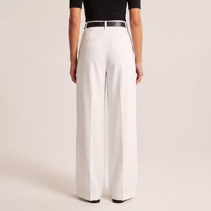 Alder High-Rise Wide-Leg Trousers