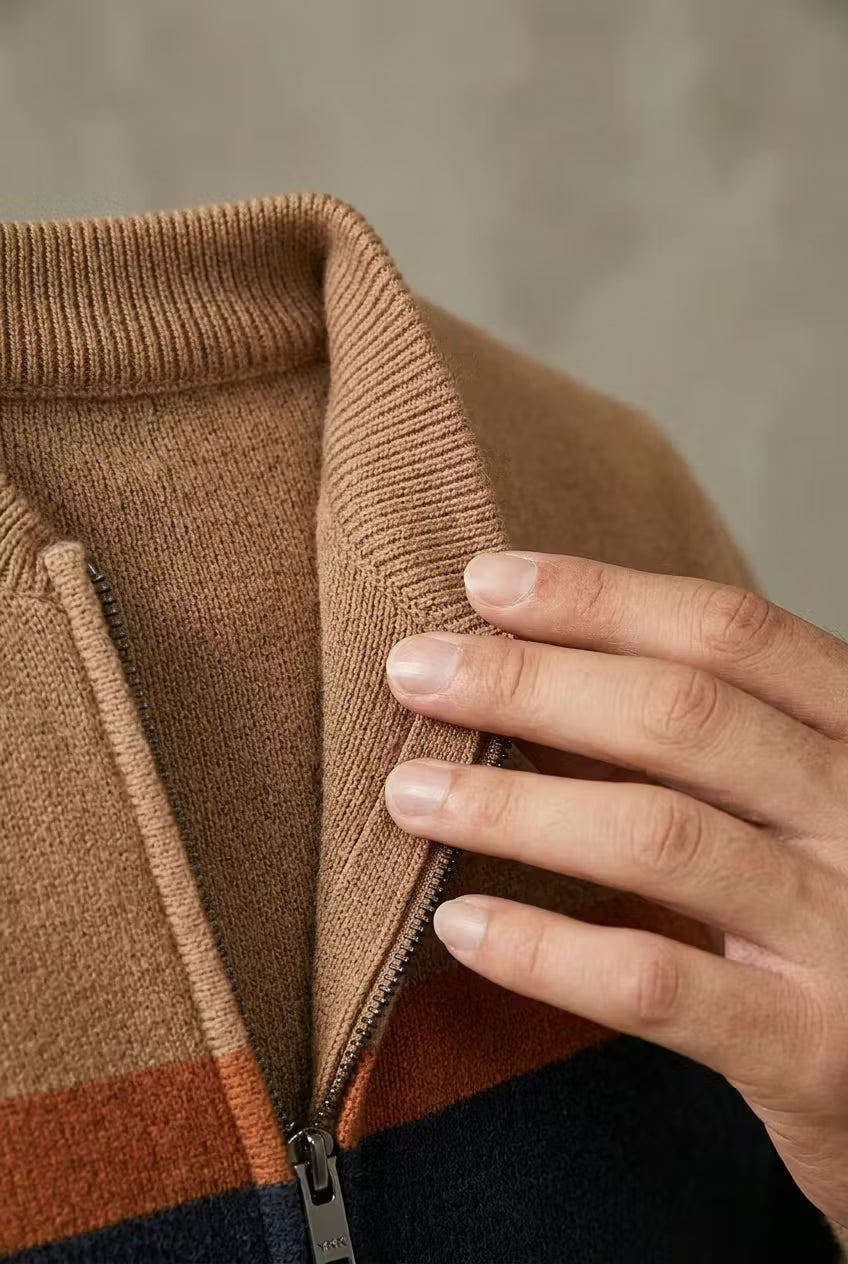 Canyon Stripe Knit Jacket