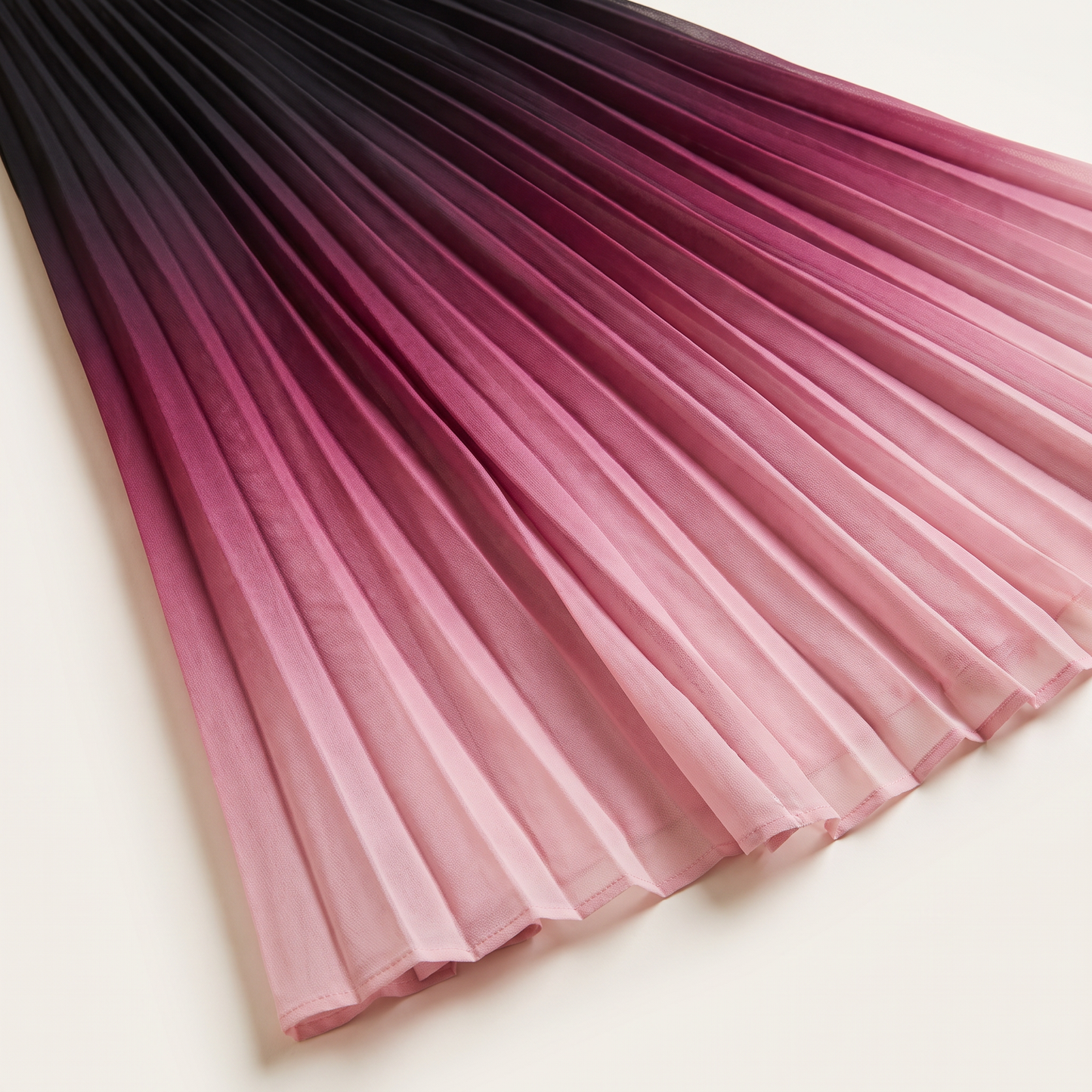 Horizon geplooide maxi-jurk