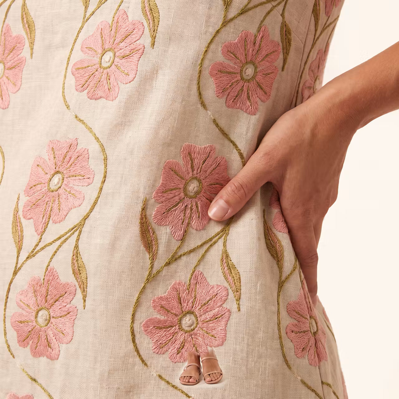 Elara Mini-jurk met Bloemenprint