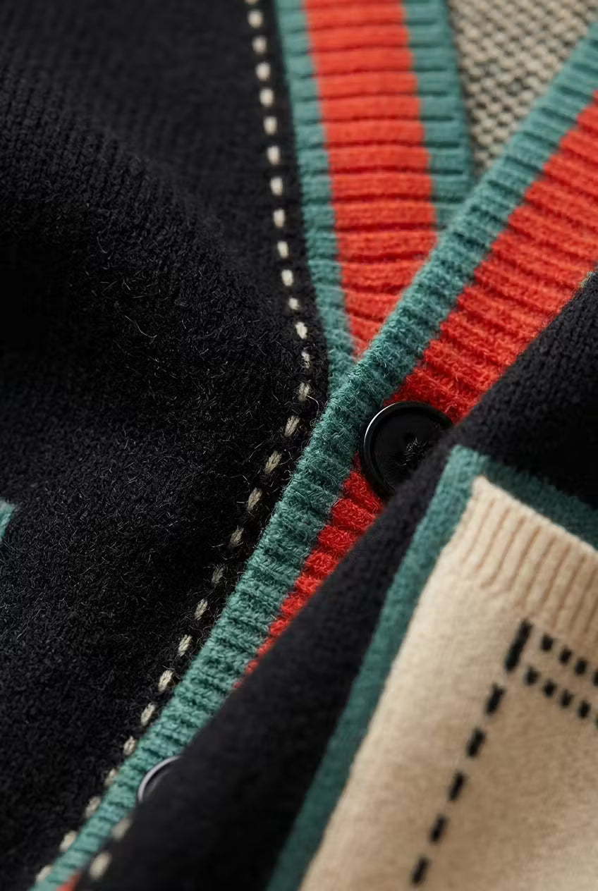 Monaco Contrast Trim Cardigan