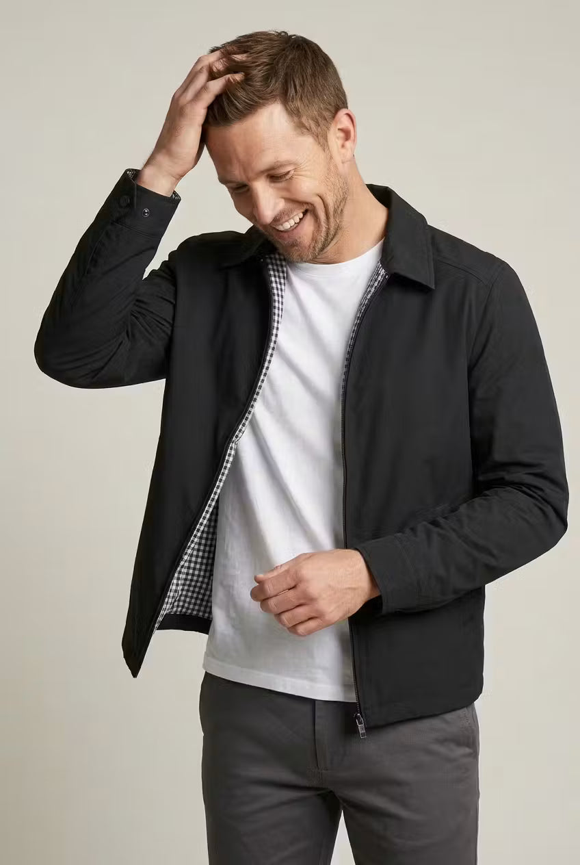 Minimal Zip-Up Utility Jacket