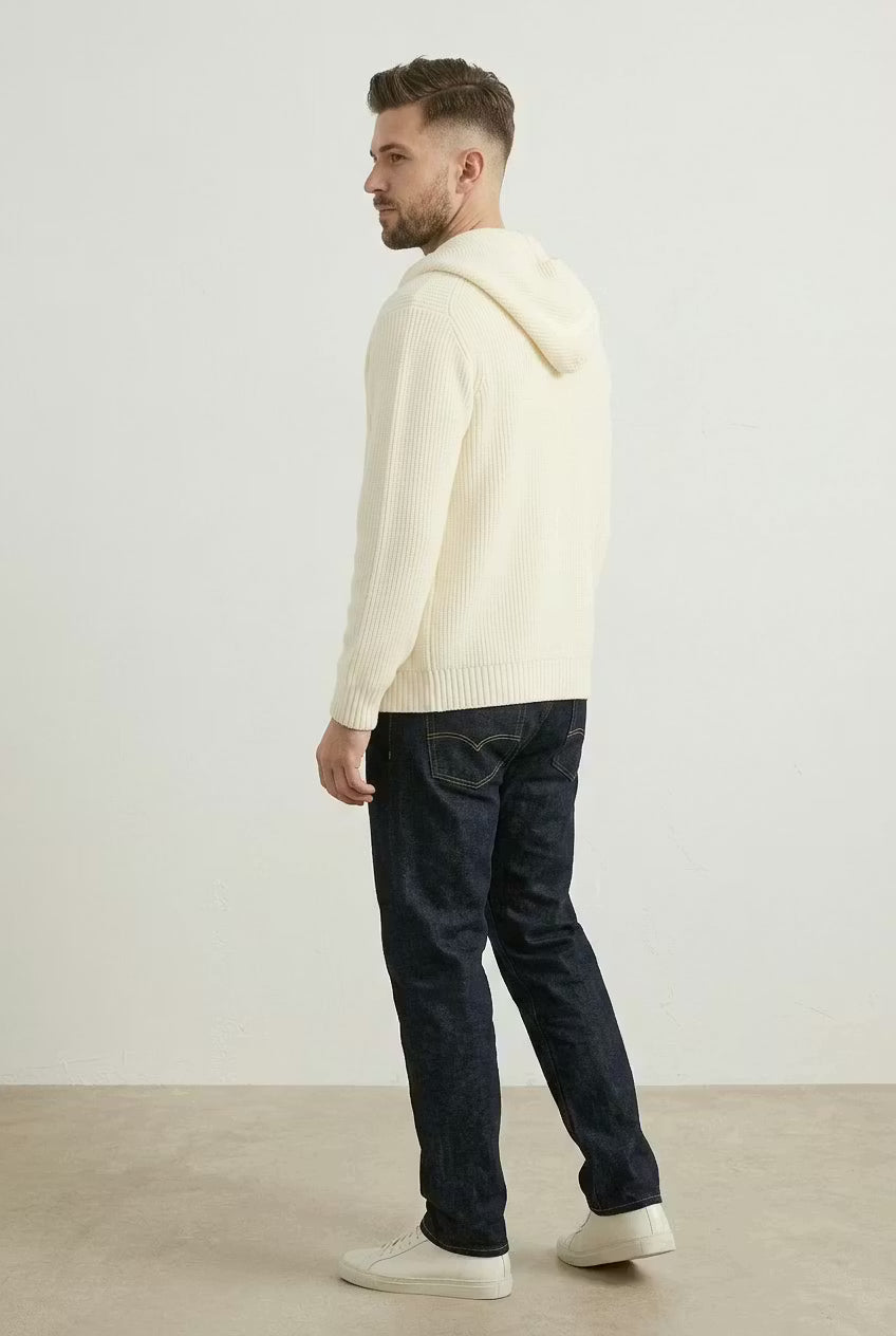 Coast Knit Hoodie Cardigan