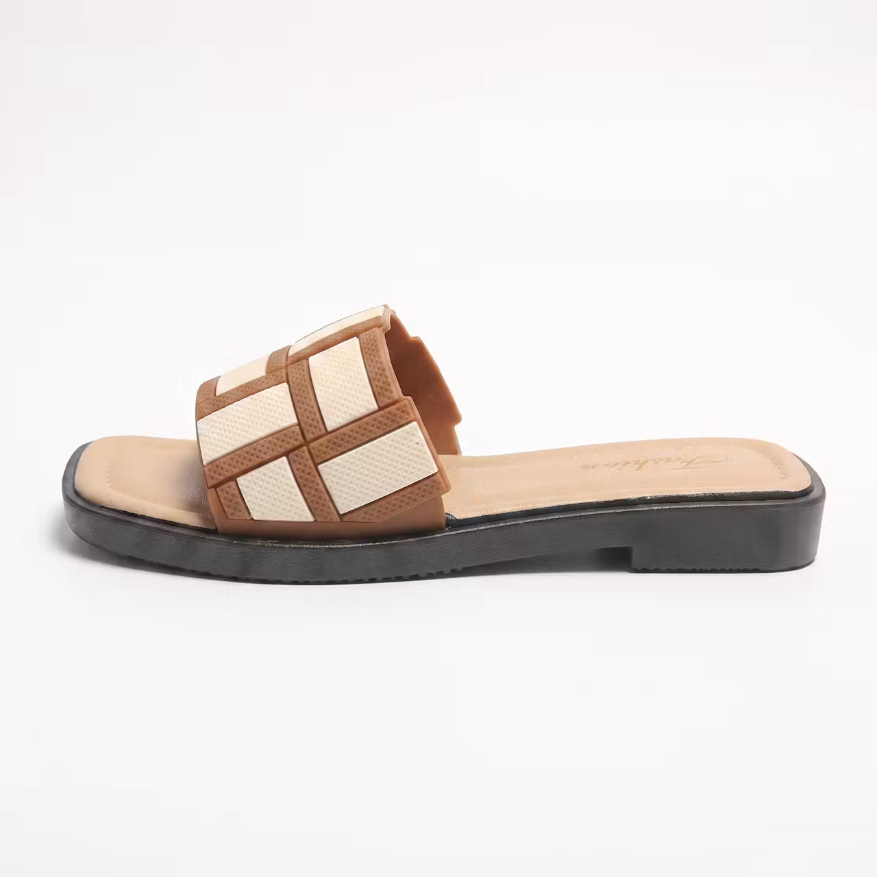Slippers met Geweven Band