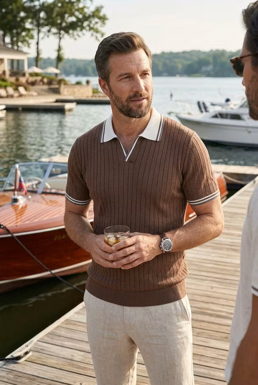 Monaco Knit Polo
