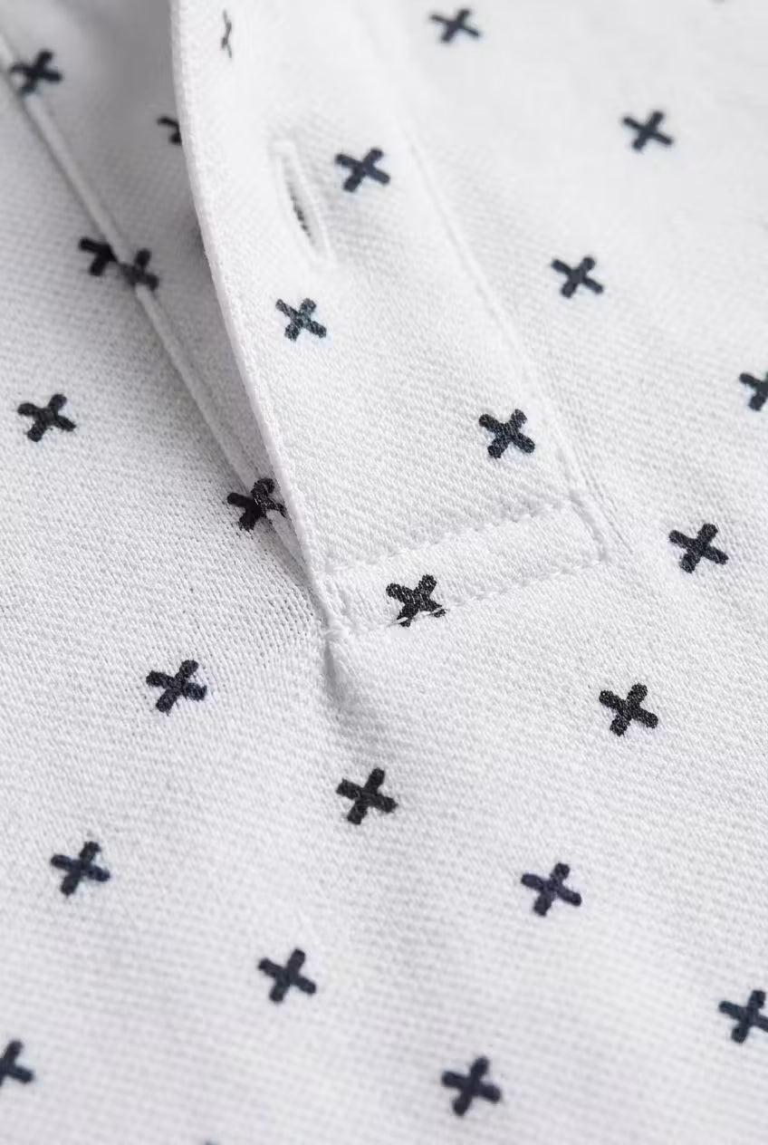 Birdie Print Golf Polo