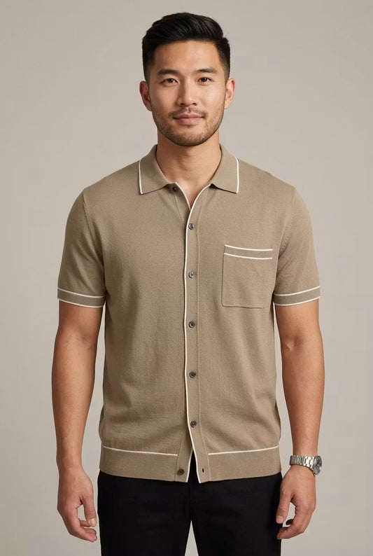 Monterey Tencel Button Polo