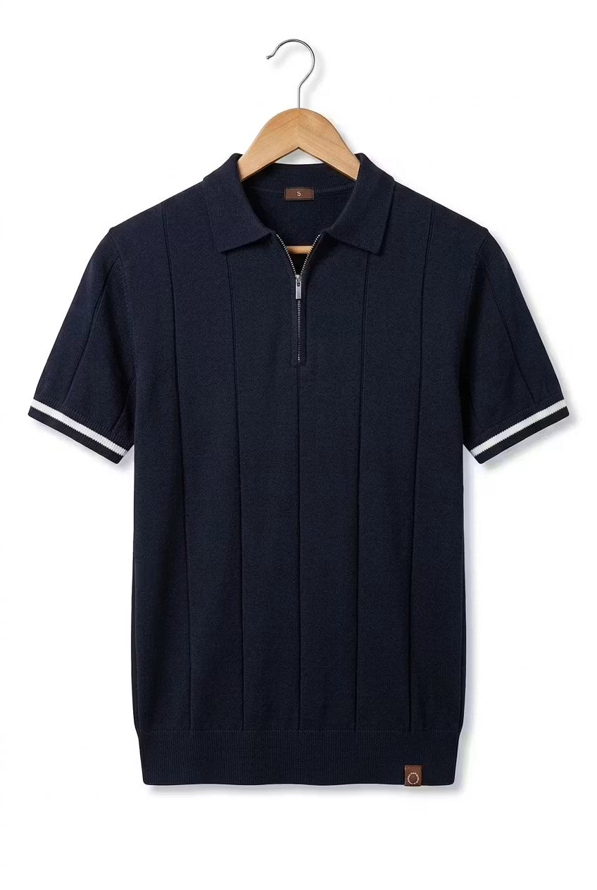 Kingsford Zip Knit Polo