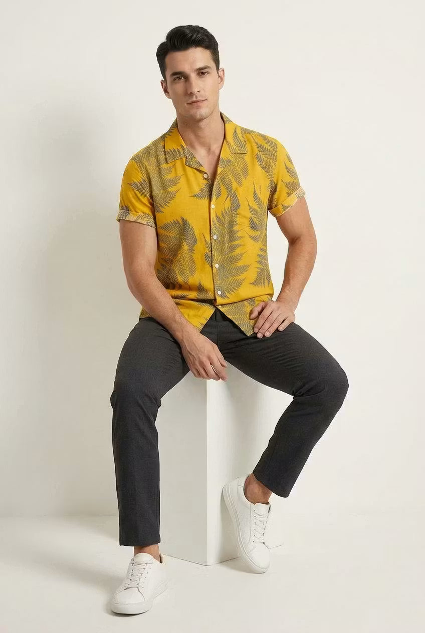 Suncrest Fern Print Shirt