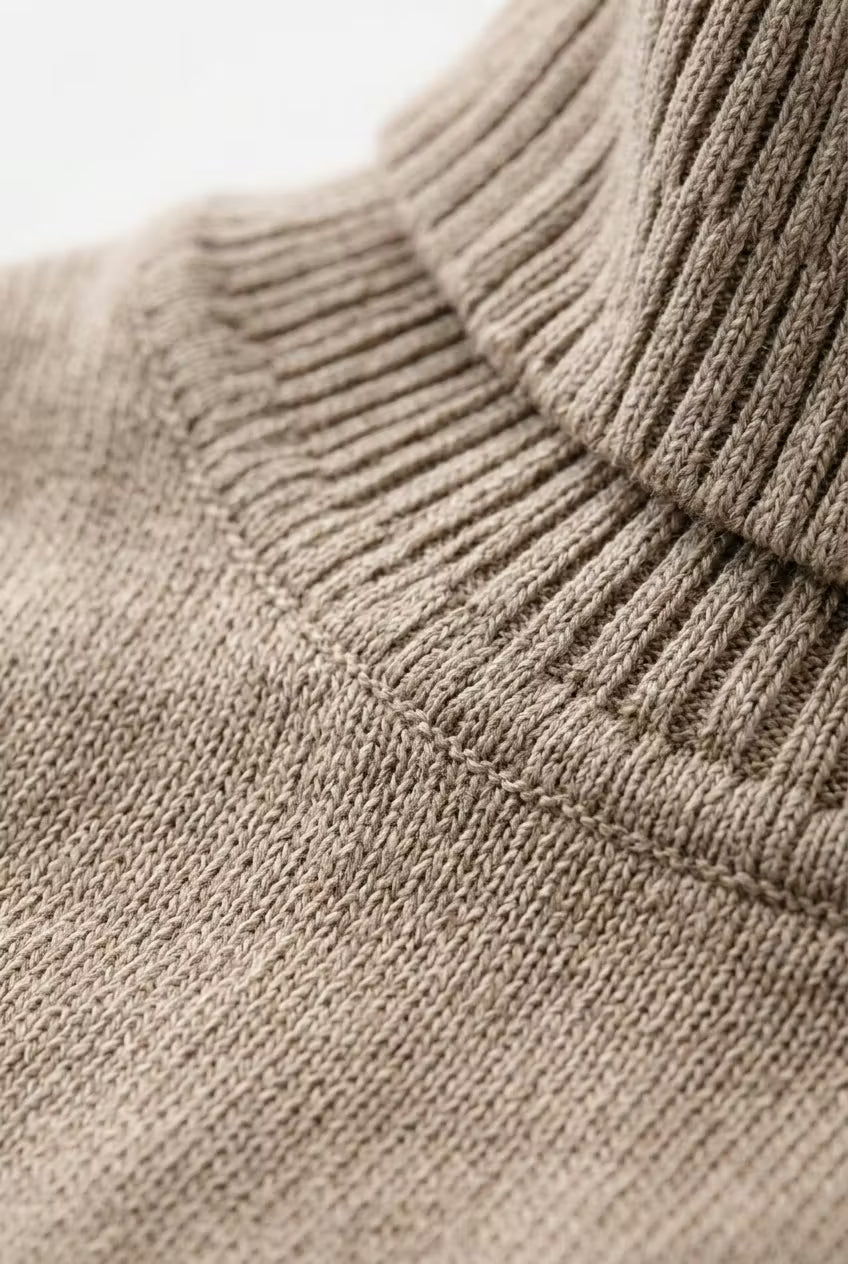 Harbour Ridge Ribbed Turtleneck Knit