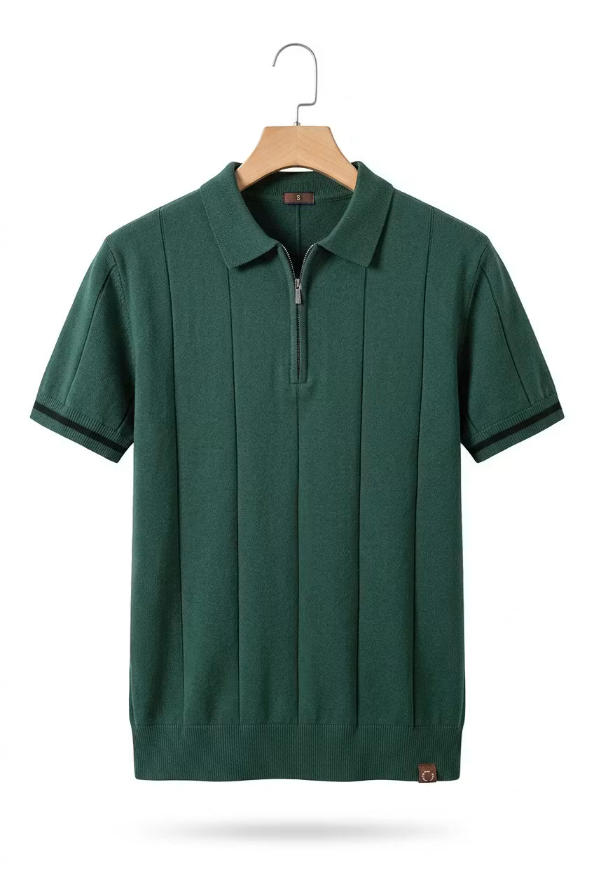 Kingsford Zip Knit Polo