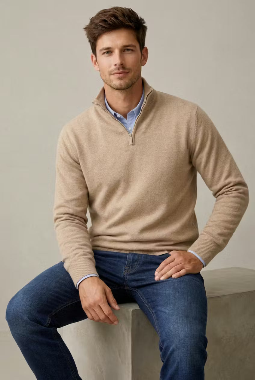 Cedar Point Quarter Zip Knit