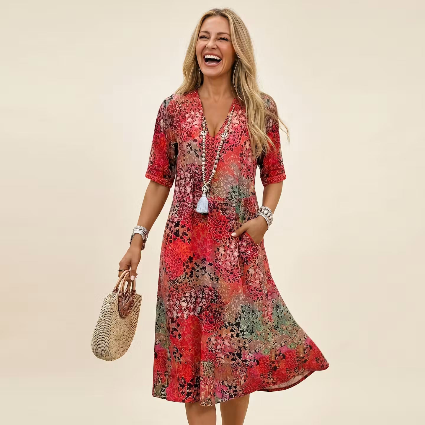 Rosalie Mosaic Dress