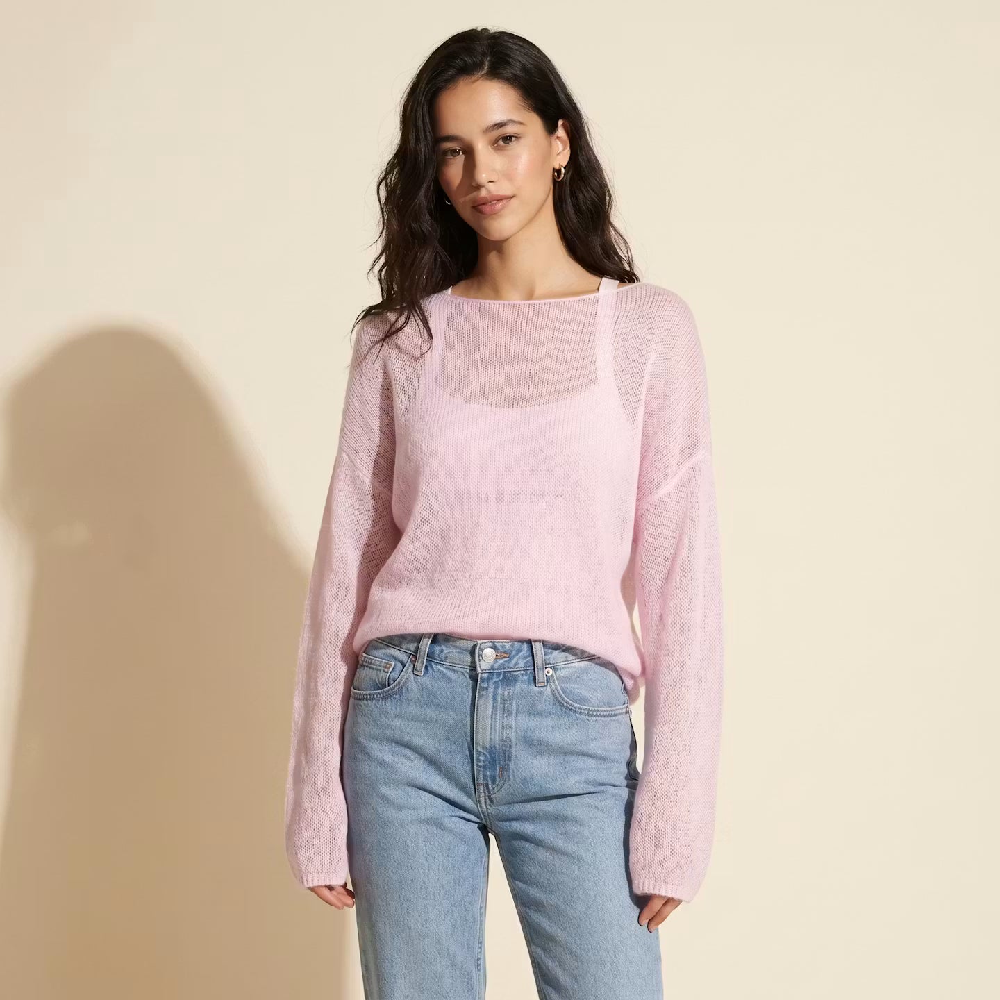 Élise Sheer Knit Pullover